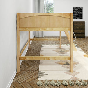Maxtrix Full Mid Loft Bed with Ladder