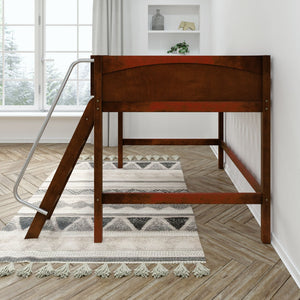 Maxtrix Full Mid Loft Bed with Ladder