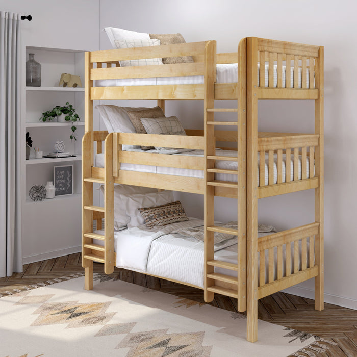 Maxtrix Twin XL Triple Bunk with Ladders