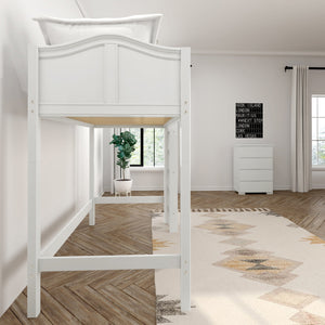 Maxtrix Twin High Loft Bed with Ladder