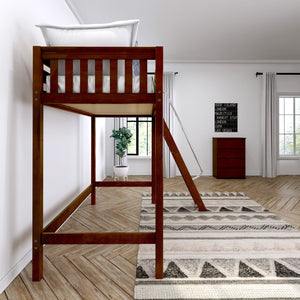 Maxtrix Twin High Loft Bed with Ladder