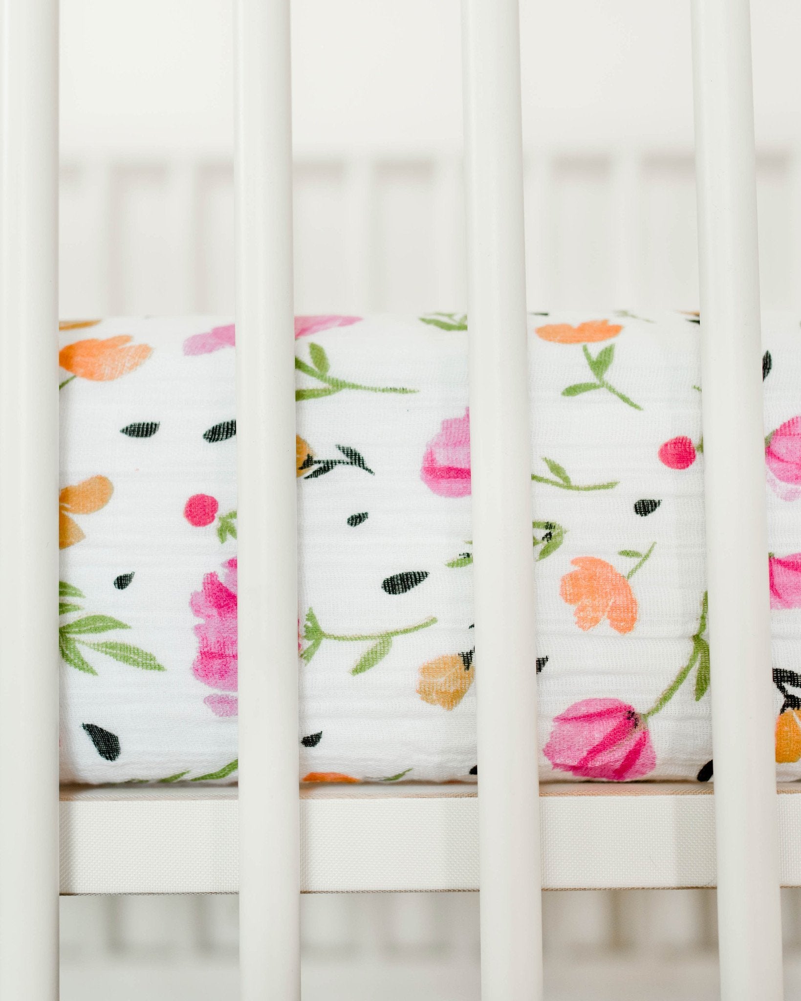 Little Unicorn Cotton Muslin Crib Sheet - Berry & Bloom