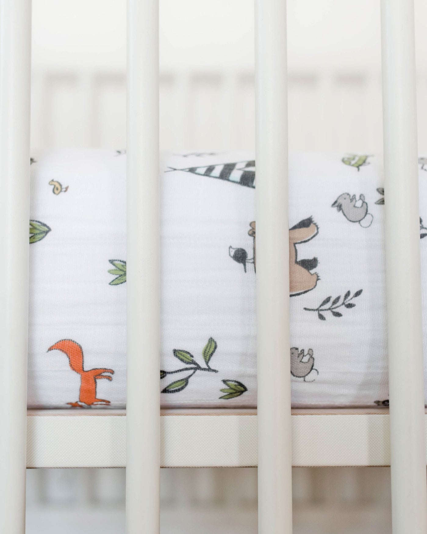 Little unicorn top percale crib sheet