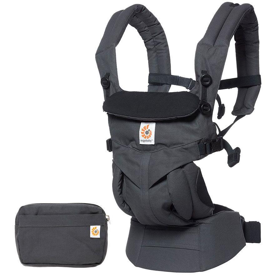 ergobaby gray carrier Ergobaby Baby CARRIER: Omni 360 Pure Black