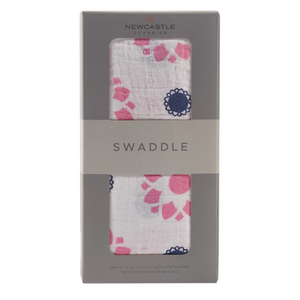 Newcastle Classics Swaddle Primrose Indigo