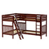 Maxtrix Twin High Corner Bunk with Ladders