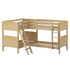 Maxtrix Twin High Corner Bunk with Ladders