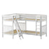 Maxtrix Twin High Corner Bunk with Ladders