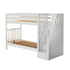 Maxtrix Twin XL High Bunk Bed with Stairs